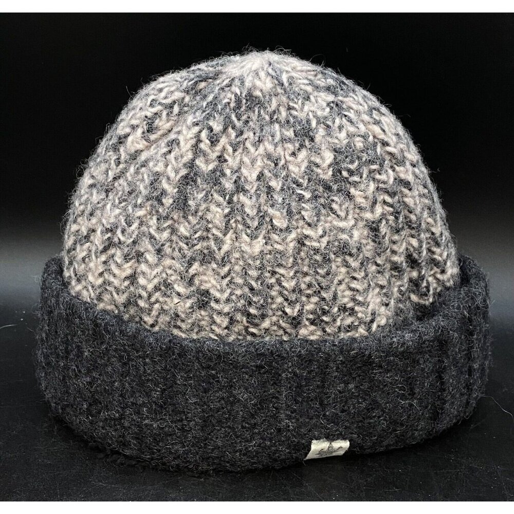 Nirvanna Designs Soft Wool Beanie Fleece Lined Dusty Pink Grey Black Nepal
